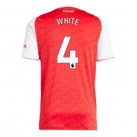 Arsenal Ben White #4 Domáci futbalový dres 2025-26 Krátky Rukáv